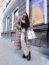 Long coat "CLIMATE ZONE" FC7529 - cappuccino